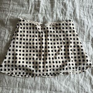 Abercrombie and fitch Polka Dot Skort
